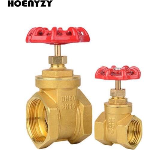 G 1/2" 3/4" 1" 1-1/2" 2" Female Thread Brass Gate Valve DN15 DN20 DN25 DN32 DN40 DN50 with Steel Handwheel Full Port