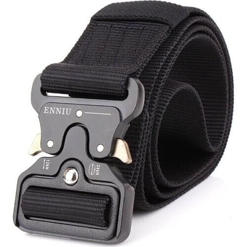 Cowherd Men Military Equipment Paintball Army Belt Heavy Duty US Soldier Combat Tactical Belts Nylon Waistband 125cm