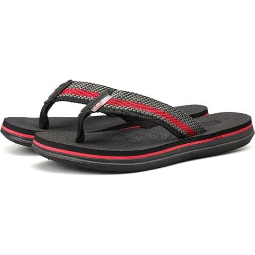 Summer Mens Flip Flops Casual Fashion Non-Slip Deodorant Design Beach Shoes New Soft Soles Simple Sandals Outer Funny Slippers