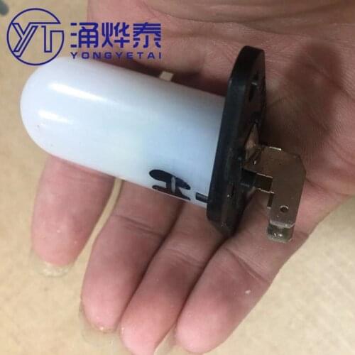 YYT Microwave LED bulbs, white light, energy saving, high temperature resistant and not fragile, 1.2W curved plug type