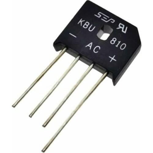 KBU810 1000V 8A Bridge Rectifier - Pack of 5