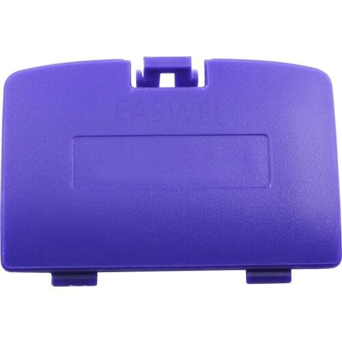 New Grape Purple Battery Cover for Game Boy Color System - GBC Replacement Door