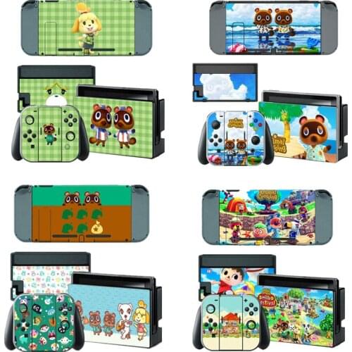 2020 New Nintendosswitch Skin Sticker Game Console Skin Protector Waterproof Shelll Cover Case For Nintend Switch Controller