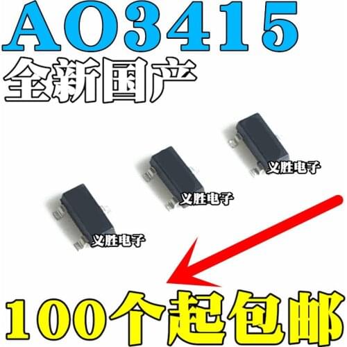 New AO3415 MOS FET 5A20V P-channel Patch SOT23
