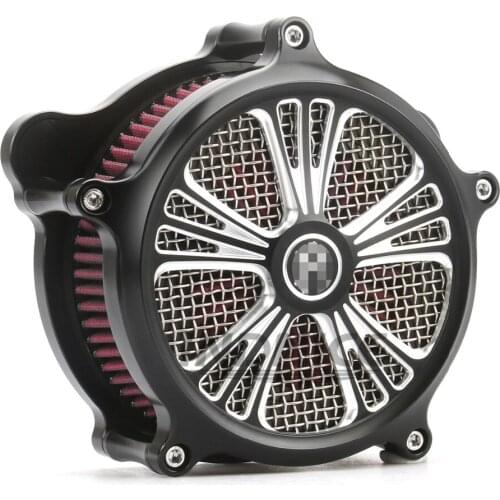 CNC Contrast Cut Domino Air cleaners For harley roadking road glide street glide filters 17-20 , softail 2018-2020 air intakes