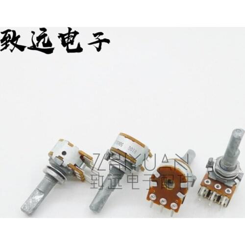 Original new 100% RK16312A 16 Type double potentiometer B50K fever power amplifier volume 25mm (SWITCH)