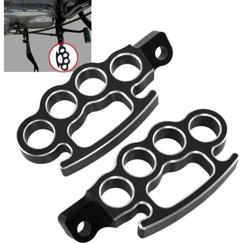 Motorcycle Aluminum Knuckle Control Foot Peg Foot Pedal for Softail Sportster Touring TU2