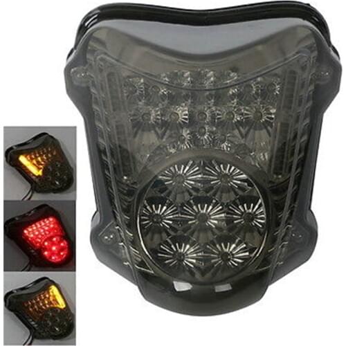 Motorcycle LED Tail light Turn Signals For SUZUKI HAYABUSA GSXR1300 GSXR 1300 2008-2014 2013 2012 Smoke/Clear