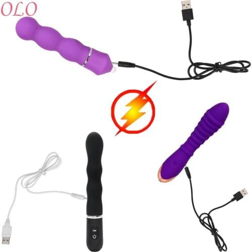 OLO DC Vibrator Cable Cord Sex Products USB Charging Cable for Rechargeable Adult Toys USB Power Supply Charger