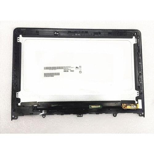 Replacement for Lenovo Yoga 300-11 300-11iby LCD LED Display Touch Screen Digitizer Assembly with Bezel Frame 11.6" HD 1366x768