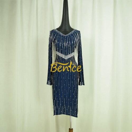 Free Shipping Latin Dance Skirt For Women Professional Sumba Dancing Skirt Adult Rumba QiaQia Latin Dress Latin Performances Dre