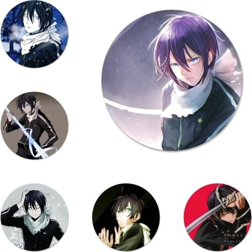 58mm Noragami yato Anime Icons Pins Badge Decoration Brooches Metal Badges For Backpack Decoration