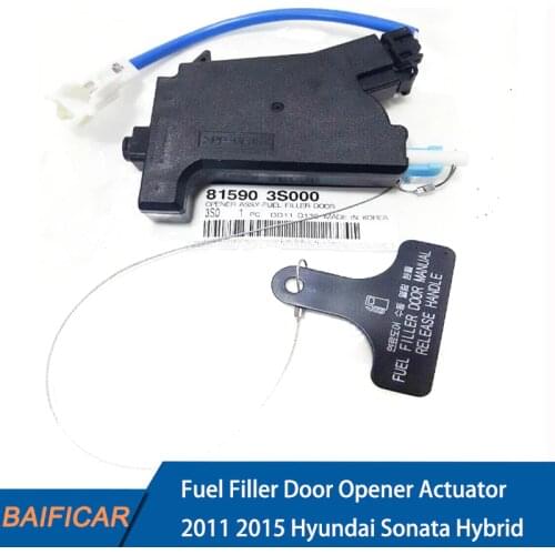 Baificar Brand New Genuine Fuel Filler Door Opener Actuator 81590-3S000 For 2011 2015 Hyundai Sonata Hybrid