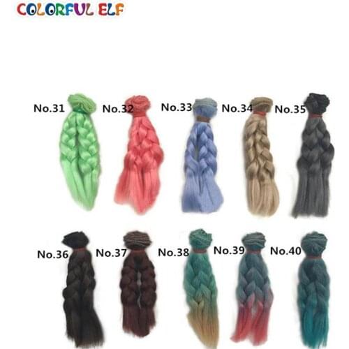 BJD DIY Wigs Hair 1Pcs/lot 15*100CM High-temperature Wire