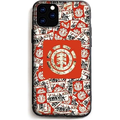 Element skate life Skateboard Phone Case for iPhone 11 12 Pro mini pro XS MAX 8 7 6 6S Plus X 5S SE 2020 XR phone case