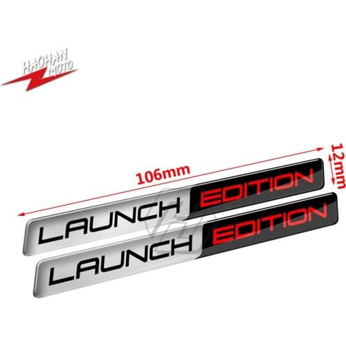 For Car Motorbike Sticker 3D Motorcycle Launch Edition Sticker Tank Pad