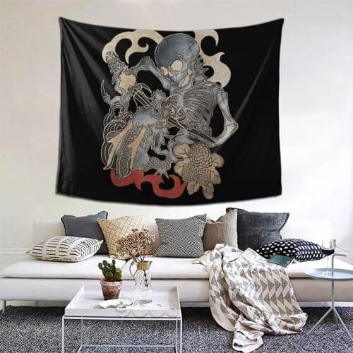 Ed Hardies Y2k Cyber (3) Tapestry Vintage Tapestry Wall Bedspread Bohemian Hanging Blankets For Bedroom Dorm