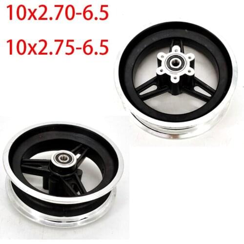 10 inch Electric scooter wheel hub 10 inch aluminum alloy wheel rims 10x2.70-6.5 10x2.75-6.5 tires rims