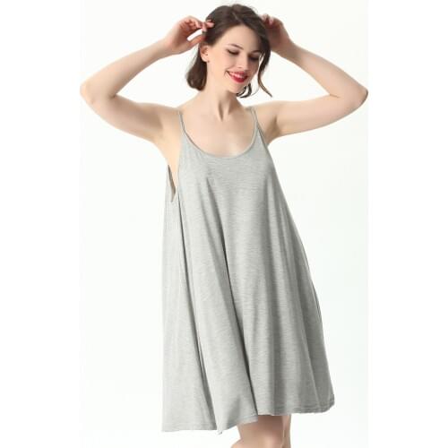 Plus Size 3XL-7XL Summer Short Nightdress Women Loose Sleepwear Sexy Nightgown Nighty Spaghetti Strap Nightwear Night Gown