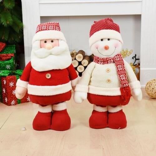 New Year 100cm Santa Claus Christmas Decorations For Tree Natal Figures Christmas Home Decoration Accessories Xmas Ornaments