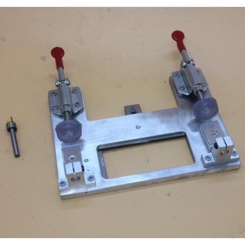Hinge opening positioning template hinge Locator woodworking hole puncher with drill universal installation tool