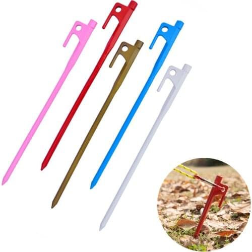 20cm Outdoor Accessories Cast Steel Beach Canopy Hiking Camping Stakes Pegs Tent Nail