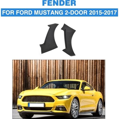 Front Fender Air Intake Vents Rear Fender Vents Decoration Trims Kits for Ford Mustang 2015-2017 PP