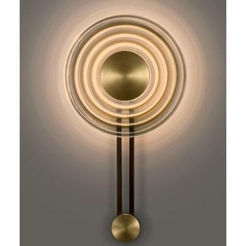 Vintage wall light iron aisle bedroom corridor monkey lamp lampara pared