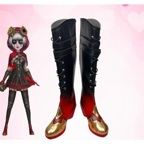 Game Identity V Cosplay Tracy Reznik Little Red Riding Hood Original Skin Women Shoes