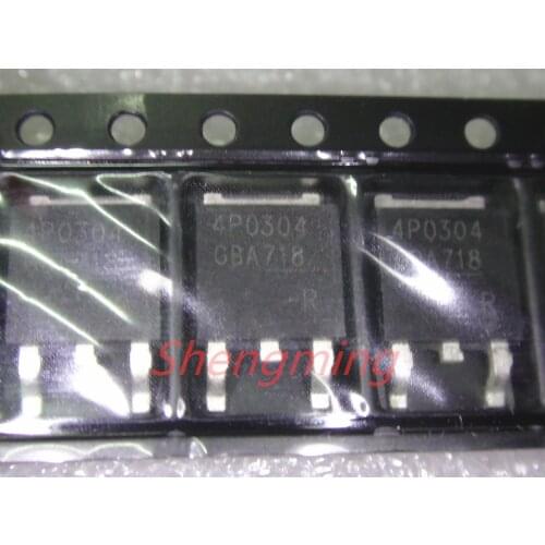 10PCS 4P0304 IPD90P03P4-04 TO-252