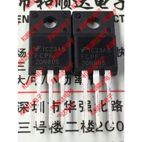5PCS/ FCPF20N60S TO-220F 600V20A TO220F