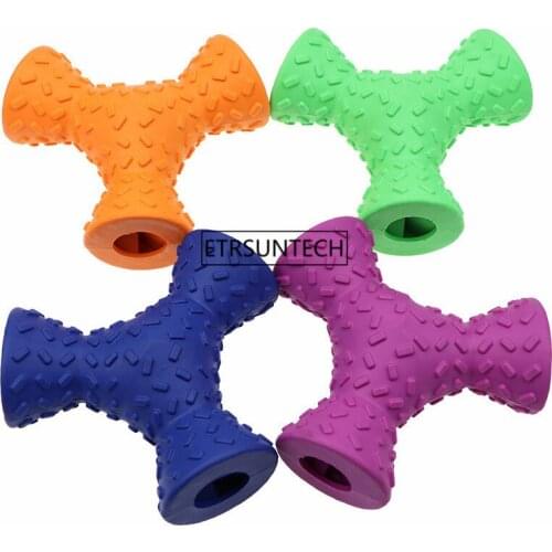 50pcs Pet Toys Dog Chew Toy for Chewers Treat Dispensing Rubber Teeth Cleaning Toy Dog Feed Toys