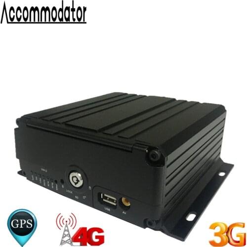 AHD 1080P 8 Channels HDD SD Card Vehicle Car Trailer Truck Taxi School Bus Mobile DVR with GPS 3G 4G