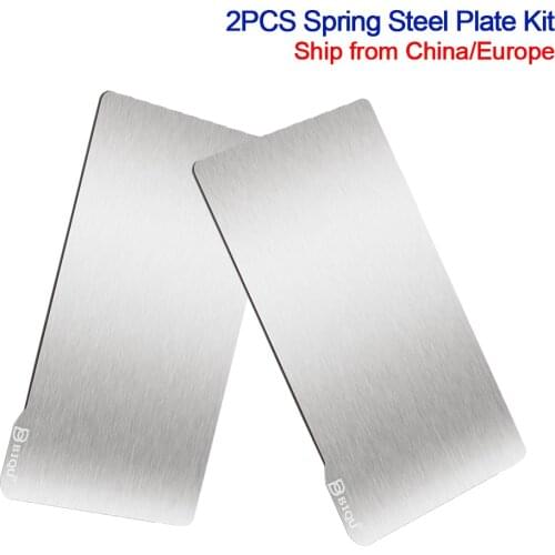 BIQU 2PCS DLP Spring Steel Build Plate Flexible Removal Sheet Magnetic Base For Resin Printing Anycubic Photon 3D Printer Parts