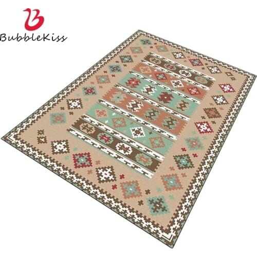 Bubble Kiss Bohemian Style Rug And Carpets For Living Room Colorful Floor Mat Retro Rug Geometric Pattern Rugs Home Decor Carpet
