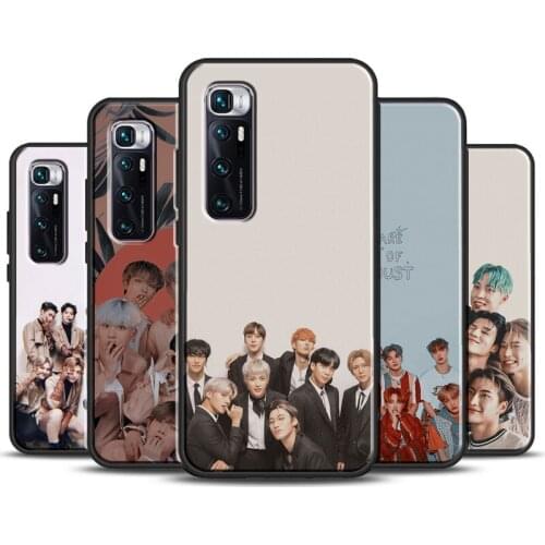Kpop Band Ateez Case For Xiaomi Mi Note 10 Lite Mi 9T 10T Pro Mi 11 Ultra Cover For POCO X3 Pro F3 M3 Pro