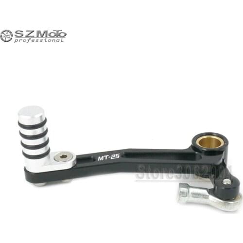 For YAMAHA MT25 MT-25 MT 25 2015-2020 Adjustable Gear Foot Brake Pedal Lever Motorcycle Accessories With Logo
