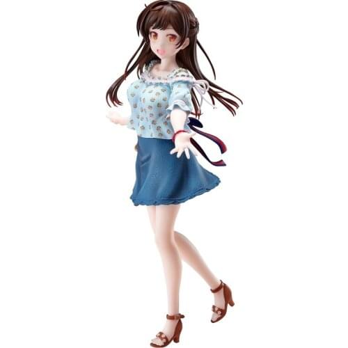 Rent A Girlfriend Anime Ichinose Chizuru Action Figure Model Hand-Made 24 Cm Pvc Peripheral Collectible Toy