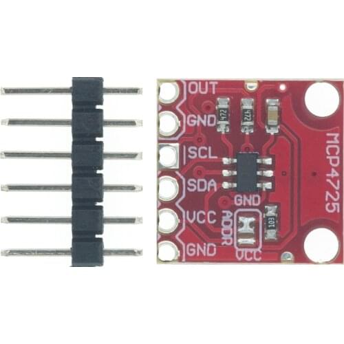 MCP4725 I2C DAC Breakout module development board