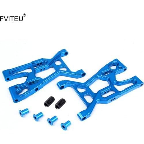 FVITEU New CNC Alloy Front Lower Suspension set for Rovan LT Losi 5ive T Parts