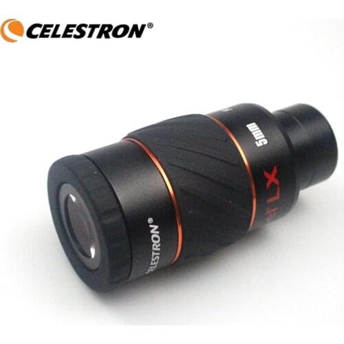 Celestron X-Cel LX Series Eyepiece 1.25-Inch 5mm 93421 Wide-angle High-definition Large-caliber Telescope Eyepiece Accessories