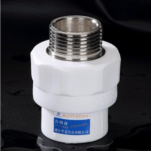 Gogo cheap peice straight tube with outside DN15 DN20 make thread union fitting