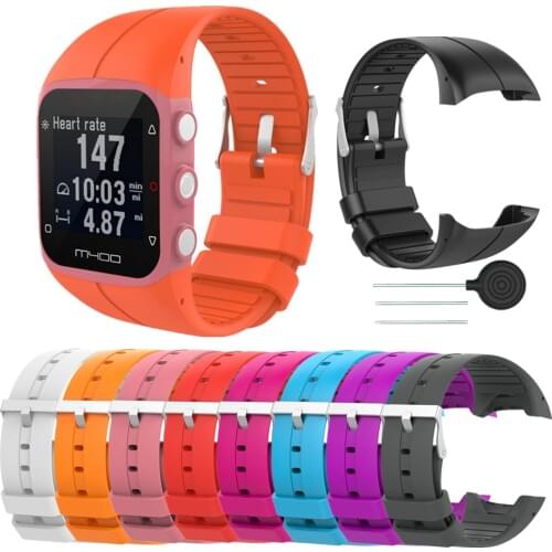 Colorful Watch Strap For Polar M400 M430 Watch Band Silicone Sports Bracelet Replacement Wristband For Polar M430 Accessories