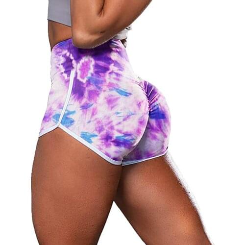 Yoga Casual Womens Fitness Yoga Shorts High Waist Quick Dry Skinny Bike Shorts Tight Short Solid Color Slim Fit Sport Shorts