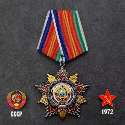 High quality Soviet CCCP Medals Soviet Order of Friendship Badges with Certification with collection box
