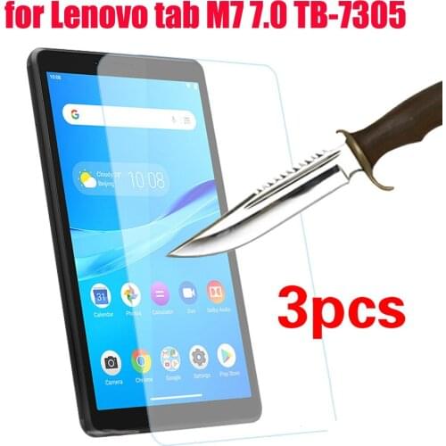 3pack tempered glass screen protector for Lenovo tab M7 TB-7305 TB-7305F 7.0 protective film 2019 new 7'' screen protector