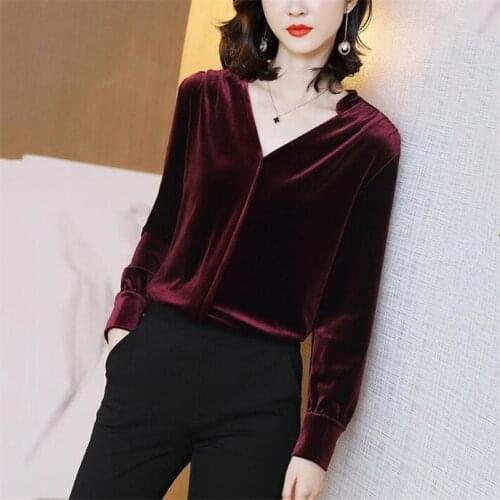 Women Warm Velvet T Shirt Autum Long Sleeve V-Neck Pullovers Tops Winter Warm Slim Bottom T-shirt Plus Size Tosp L-7XL
