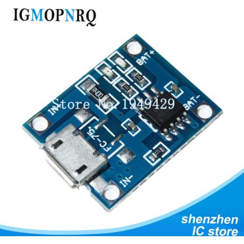 10pcs TP4056 1A Lipo Battery Charging Board Charger Module lithium battery DIY Port Mike USB Hot sale