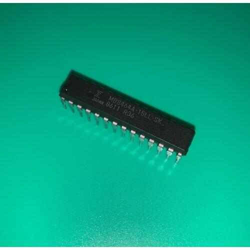 2pcs/lot MB8464A-15LL-SK DIP28 CMOS 65,536 Static Random Access Memory with Data Retention Mode