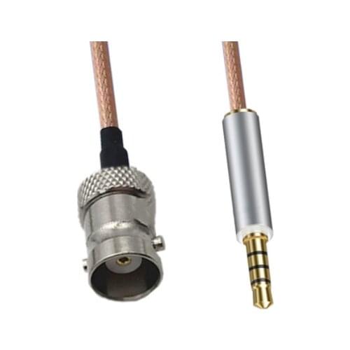 3.5mm Male to BNC Female Connector Pigtail Jumper RG316 Cable 50 ohm